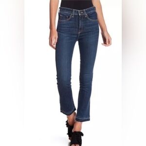 Veronica Beard Carolyn 10” Baby Boot Vintage Fray Jeans Sz 24